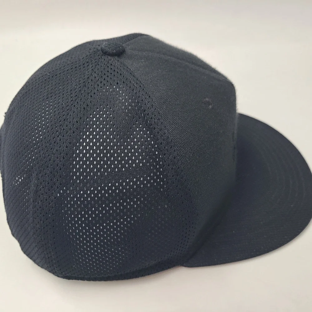 Youth Nike Hat Snapback Mesh Black Swoosh Logo Nike True S1ZE Baseball *READ*